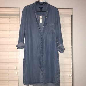 soft denim dress